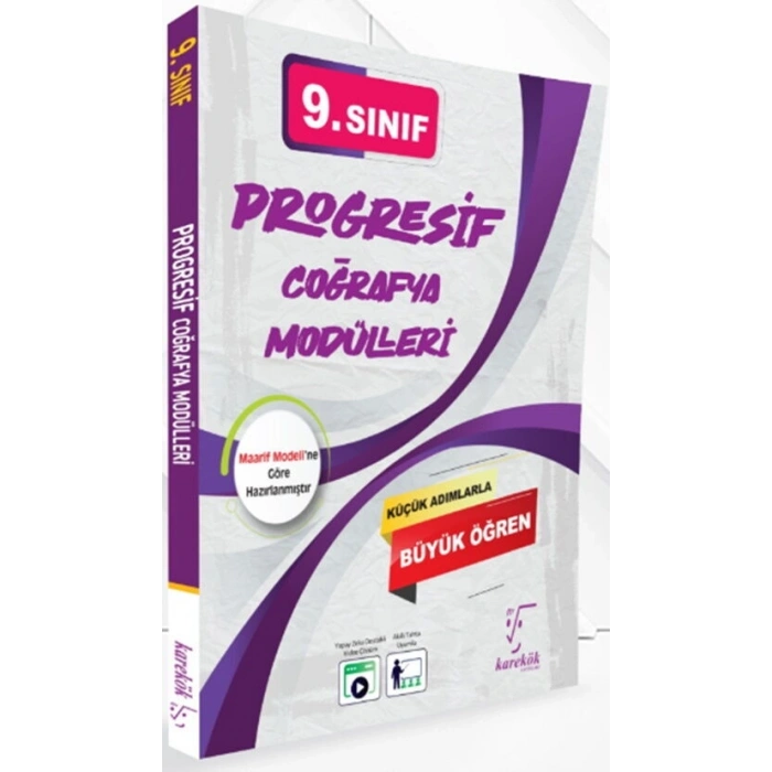 9.Sınıf Progresif Coğrafya Modülleri-Karekök Yayınları