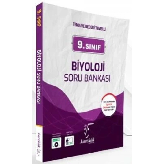 9.Sınıf Biyoloji Soru Bankası-Karekök Yayınları