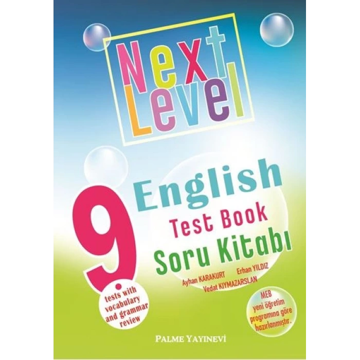 9.Sınıf Englısh Test Book Soru Kitabı-Palme Yayınları