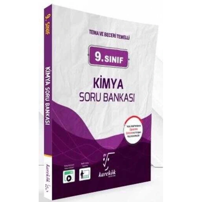 9.Sınıf Kimya Soru Bankası-Karekök Yayınları