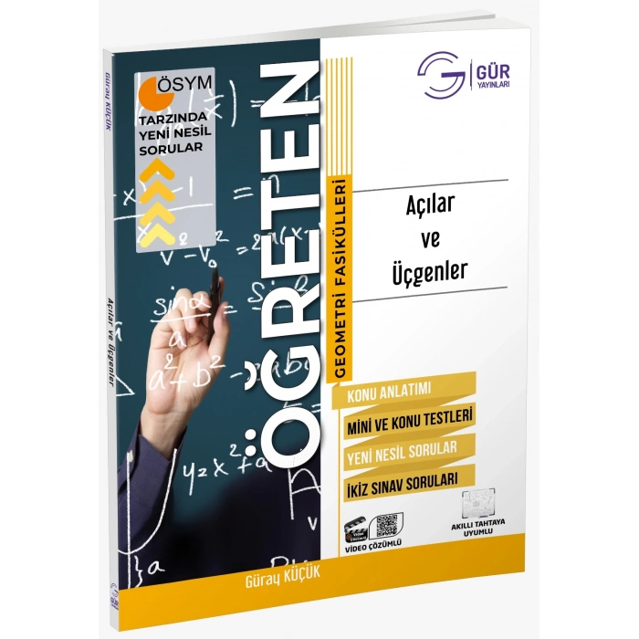 Açılar ve Üçgenler Öğreten Matematik Fasikülleri Konu Anlatımlı - Gür Yayınları