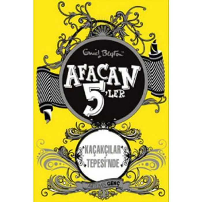 Afacan 5’ler Kaçakçılar Tepesinde - Enid Blyton - Artemis Yayınları