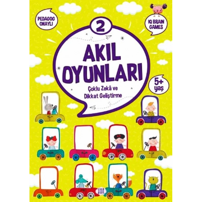 Akıl Oyunları 2- (5+ Yaş)-Kolektif- Dokuz Yayınları