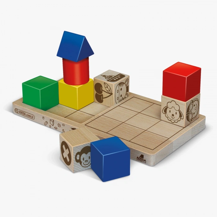Aktiviteli Eğitici Puzzle 1 Yaş-Adeda Yayınları