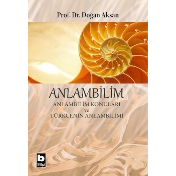 Anlambilim - Doğan Aksan - Bilgi Yayınevi