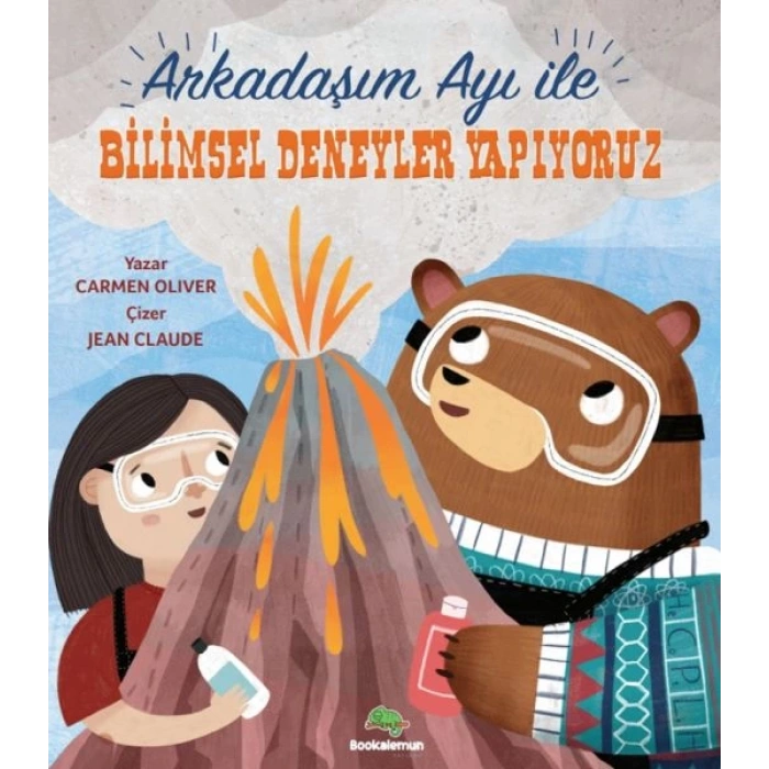 Arkadaşım Ayı İle Bilimsel Deneyler Yapıyoruz-Carmen Oliver-(Okul Öncesi)-Bookalemun Yayınevi