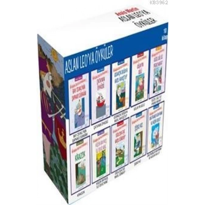 Aslan Leo’ya Öyküler (10 Kitap) 3. sınıf hikaye seti - Anais Martin - Özyürek Yayınları