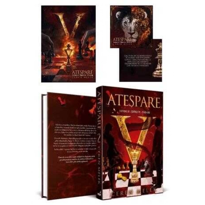 Ateşpare 2-Tutuklu Zihinler Zindanı- (Ciltli) - Ceren Melek - İndigo Yayınları