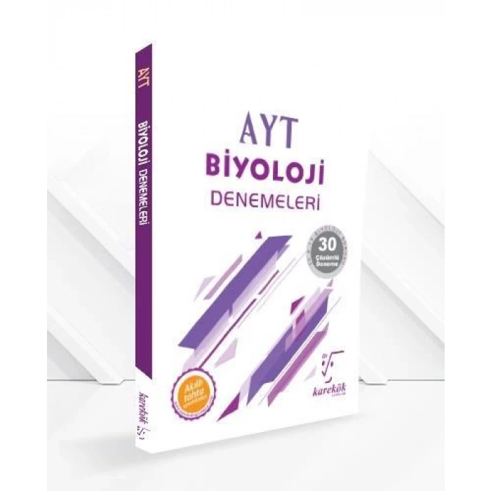AYT Biyoloji Deneme Sınavı 30lu - Karekök Yayınları