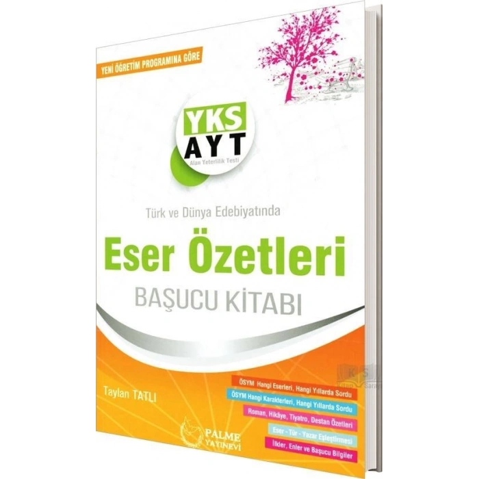 AYT Eser Özetleri Başucu Kitabı (İADESİZ) - Palme Yayınları