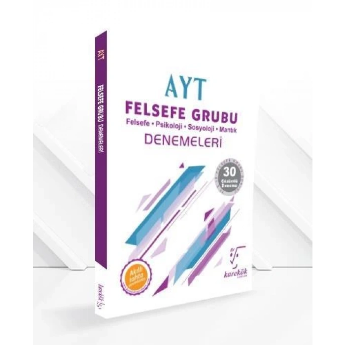 AYT Felsefe Grubu Deneme Sınavı - Karekök Yayınları