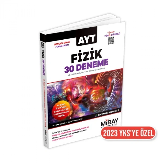 AYT Fizik Deneme Sınavı (2.Dönem Konularını İçermez) - Miray Yayınları