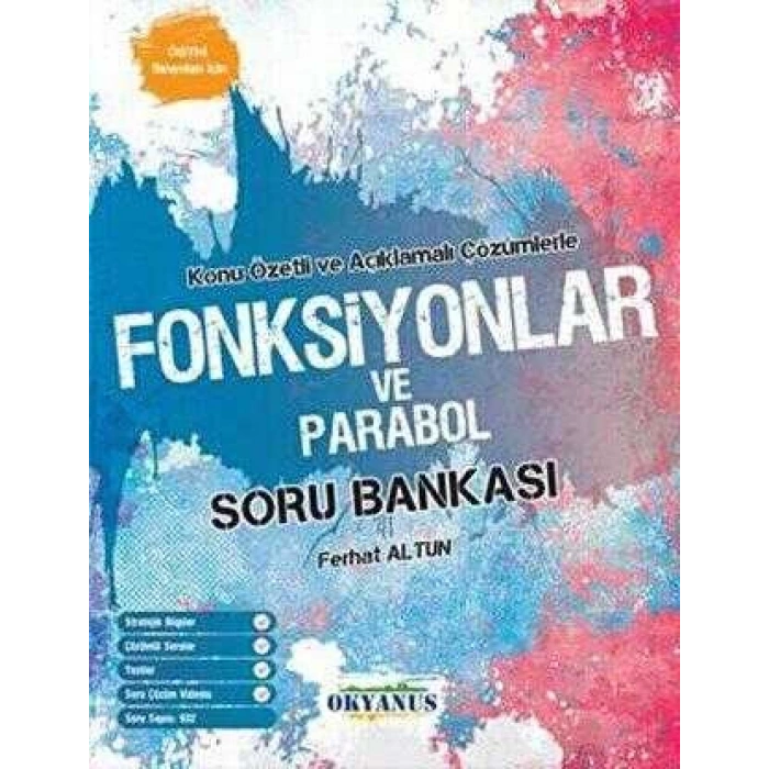 AYT Fonksiyonlar ve Parabol Soru Bankası-Okyanus Yayınları