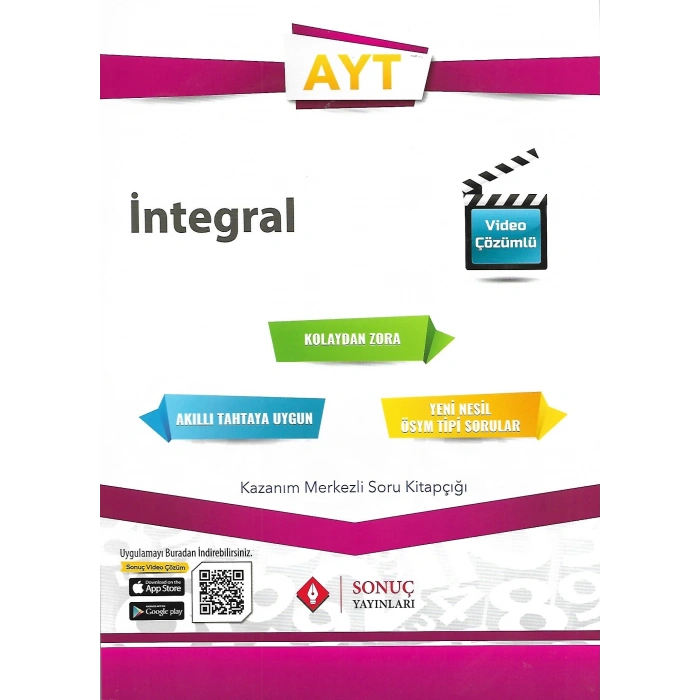 AYT İntegral Kazanım Merkezli Soru Kitapçığı Sonuç Yayınları