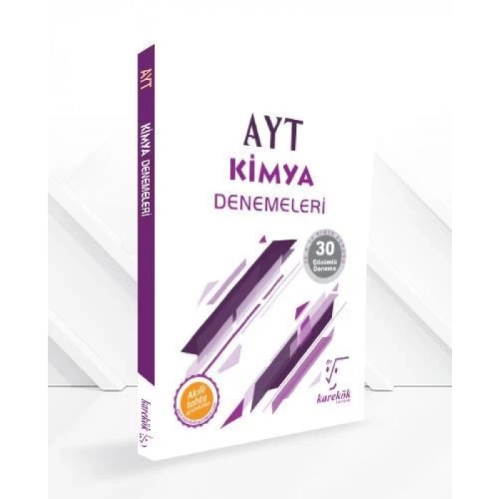 AYT Kimya Deneme Sınavı 30lu - Karekök Yayınları