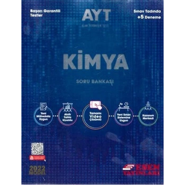 AYT Kimya Soru Bankası - Esen Yayınları