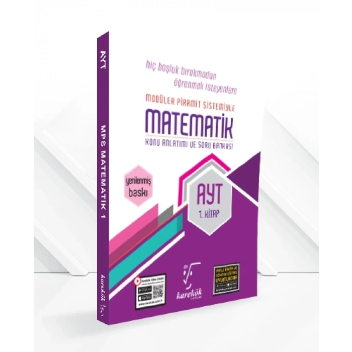AYT Matematik 1.Kitap MPS - Karekök Yayınları