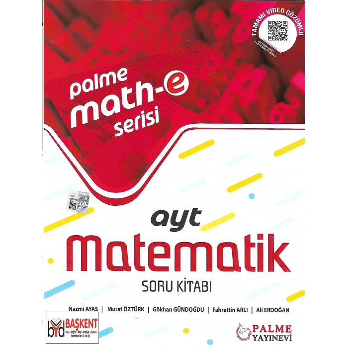 AYT MATEMATİK SORU BANKASI(MATH-E SERİSİ) (İADESİZ) - PALME YAYINLARI