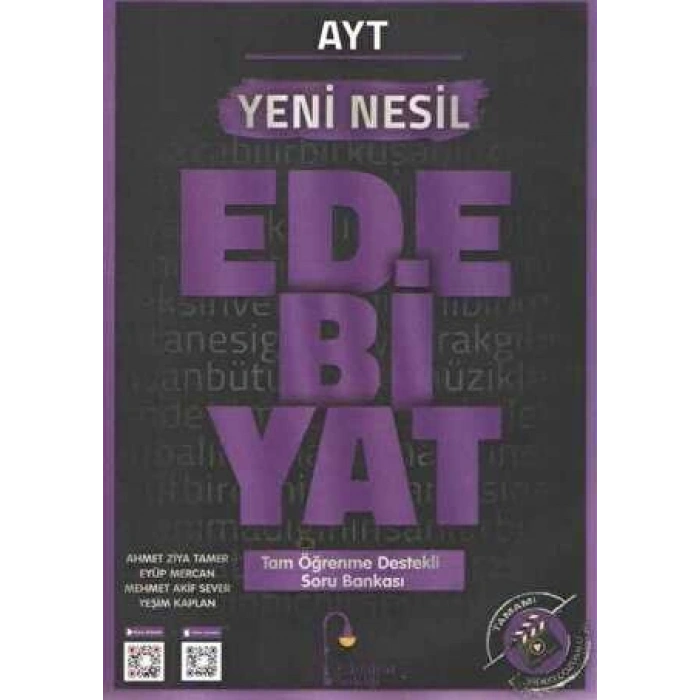 AYT Yeni Nesil Edebiyat Soru Bankası-Kolektif-Edebiyat Sokağı Yayınları