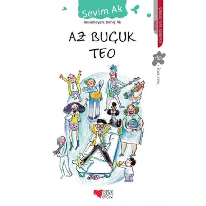 Az Buçuk Teo - Sevim Ak - Can Çocuk Yayınları