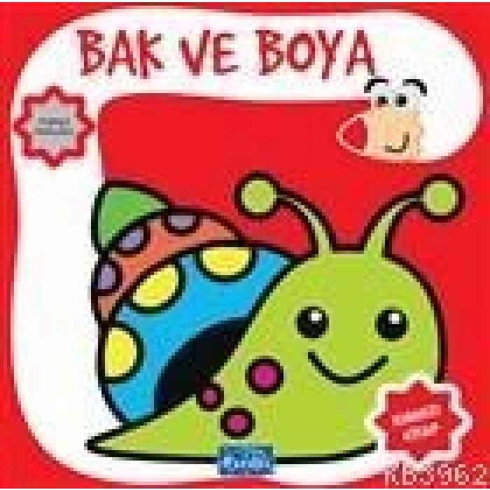 Bak ve Boya-Kırmızı Kitap - Parıltı Yayınları