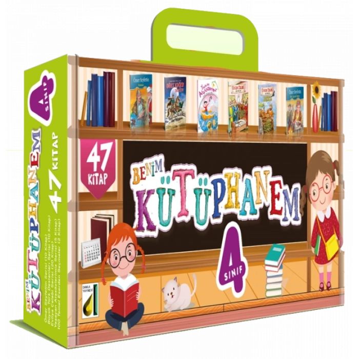 Benim Kütüphanem 4.Sınıf(47 Kitap) - Damla Yayınevi