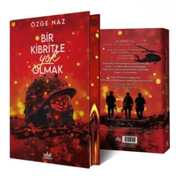 Bir Kibritle Yok Olmak 2-((Yan Boyamalı Ciltli)-Özge Naz-Guardian Yayınları