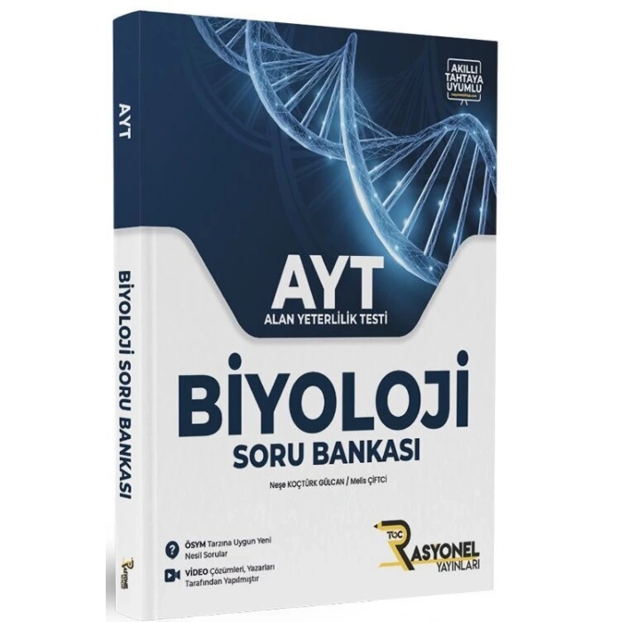 BİYOLOJİ SORU BANKASI AYT VİDEO ÇÖZ.