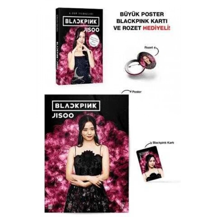 Blackpink Jisoo-K Pop Yıldızları-Cihan Özata-Parodi Yayınları