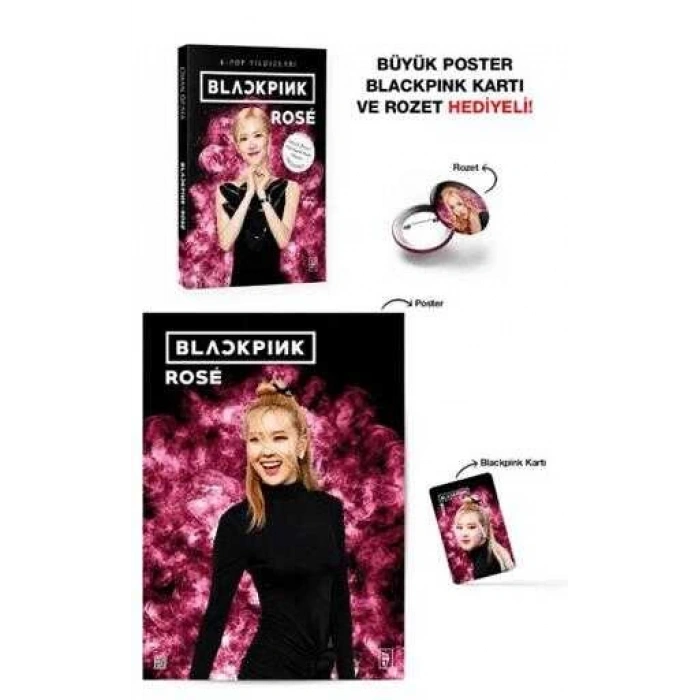 Blackpink Rose-K Pop Yıldızları-Cihan Özata-Parodi Yayınları