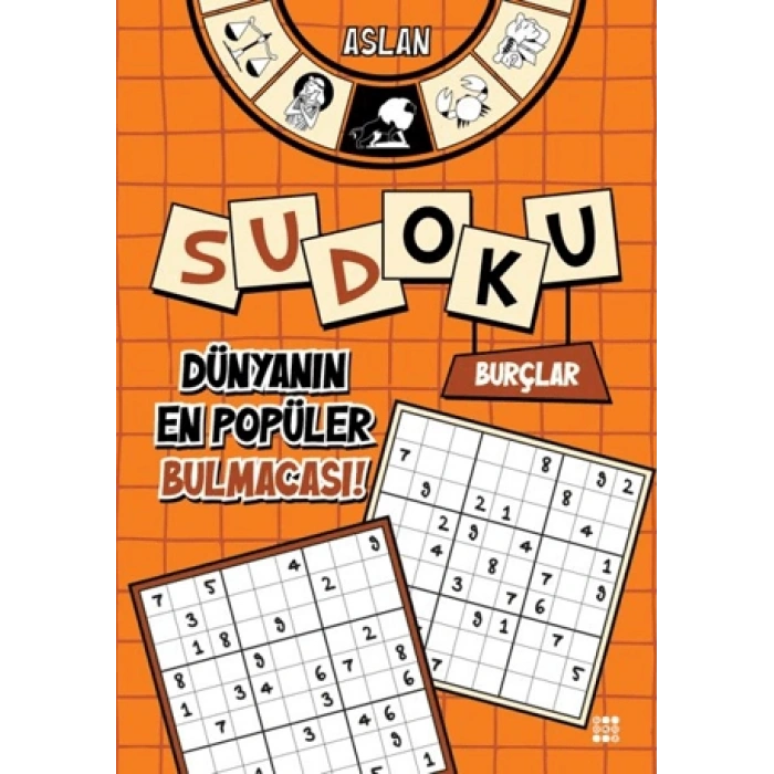 Burçlar Sudoku – Aslan- Dokuz Yayınları