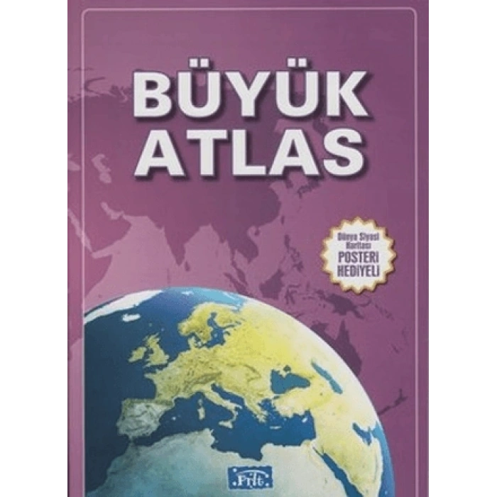 Büyük Atlas (Karton Kapak) - Parıltı Yayınları