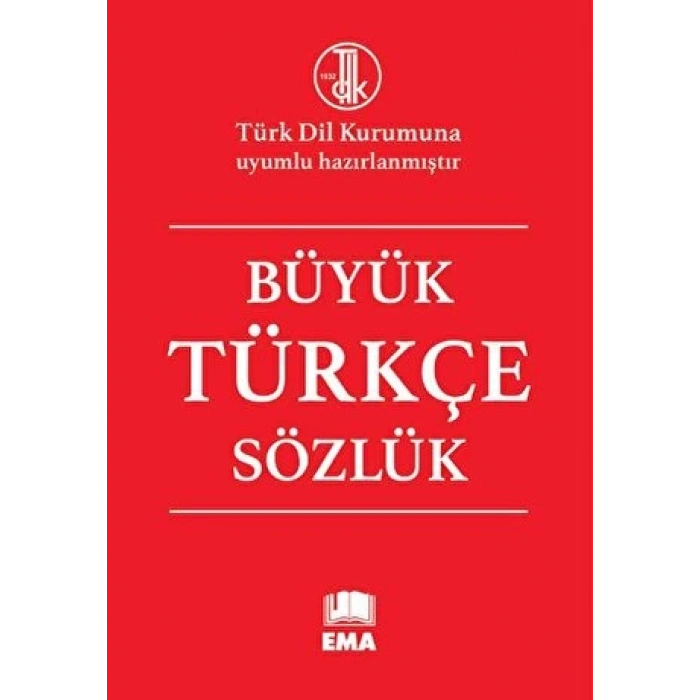 Büyük Türkçe Sözlük (Liseler İçin) Karton Kapak - Ema Yayınları