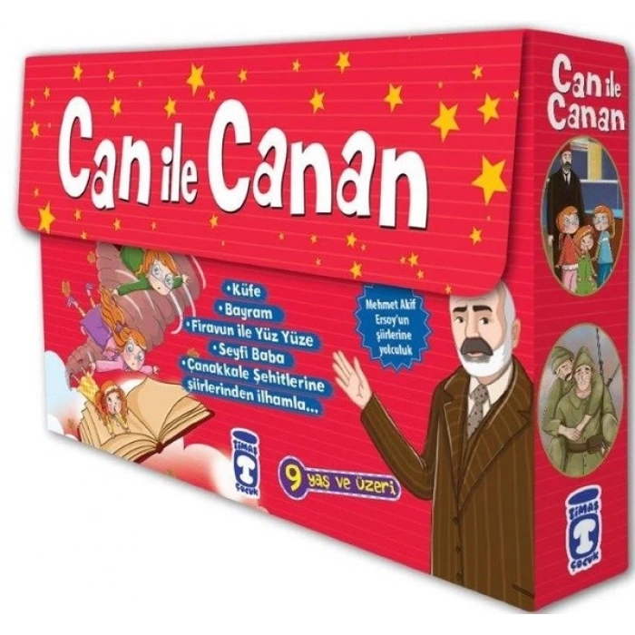 Can İle Canan ve Mehmet Akif Ersoy (5 Kitap) - Timaş Çocuk