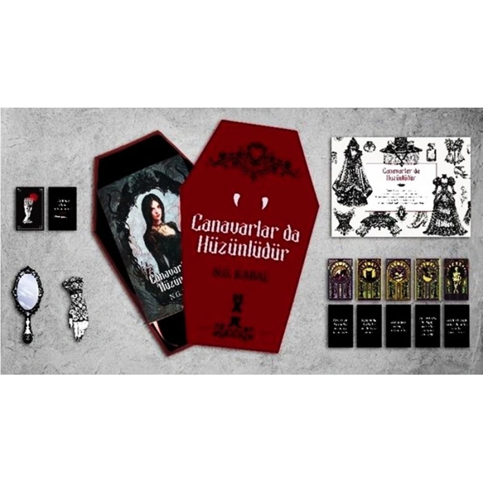 Canavarlar Da Hüzünlüdür-(Kutulu)-N.G.Kabal-Dex Yayınları