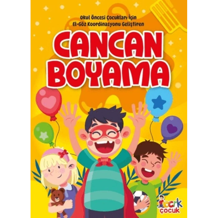 Cancan Boyama -Kalın Boyama- Bıcırık Yayınları