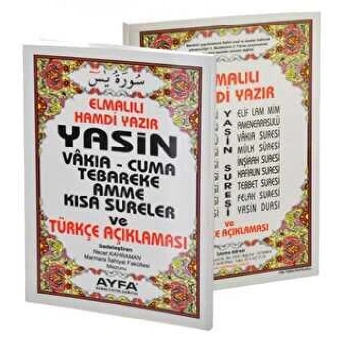 Çanta Boy Yasin Mealli 5 Renk (KOD:009) - Ayfa Yayınları