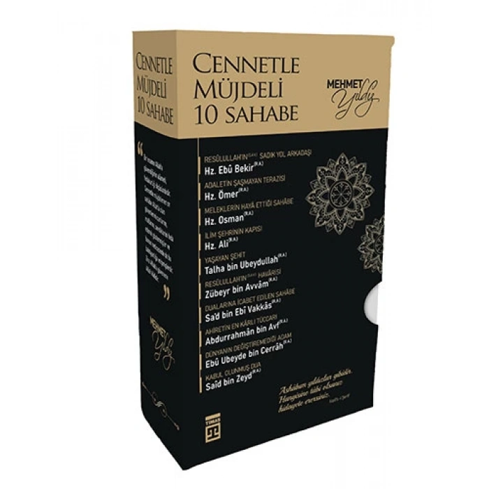 Cennetle Müjdeli 10 Sahabe Seti (10 kitap) - Mehmet Yıldız - Timaş Yayınları