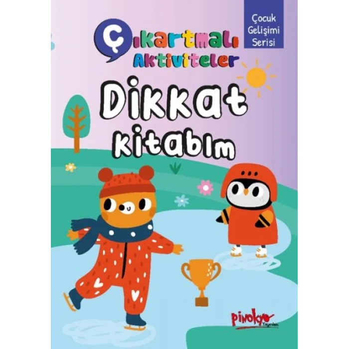 Çıkartmalı Dikkat Kitabım+Stıckeer(16 Sayfa)-Pinokyo Yayınları