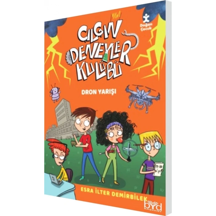 Çılgın Deneyler Kulübü 3: Dron Yarışı-Esra İlter Demirbilek-Doğan Egmont