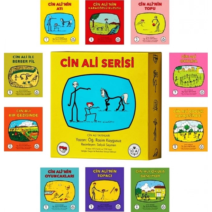 Cin Ali Hikaye Kitapları - Cin Ali Yayınları
