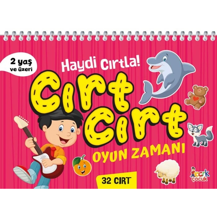 Cırt Cırt Oyun Zamanı 32 Parça - Bıcırık Yayınları