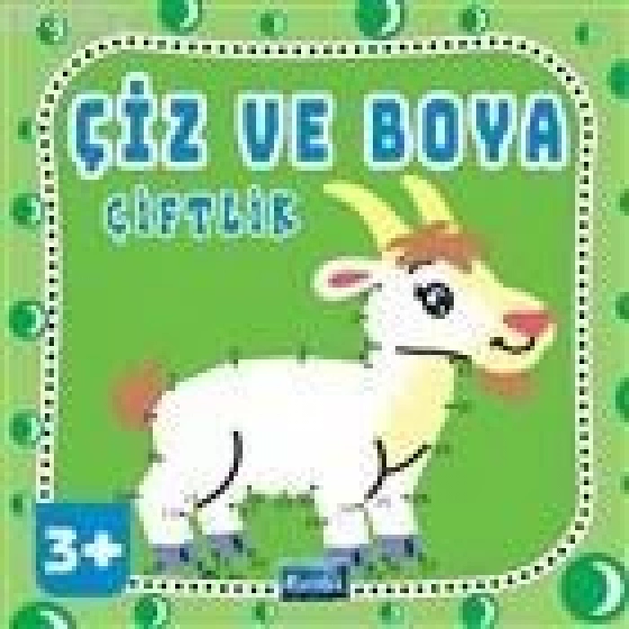 Çiz ve Boya-Çiftlik - Parıltı Yayınları