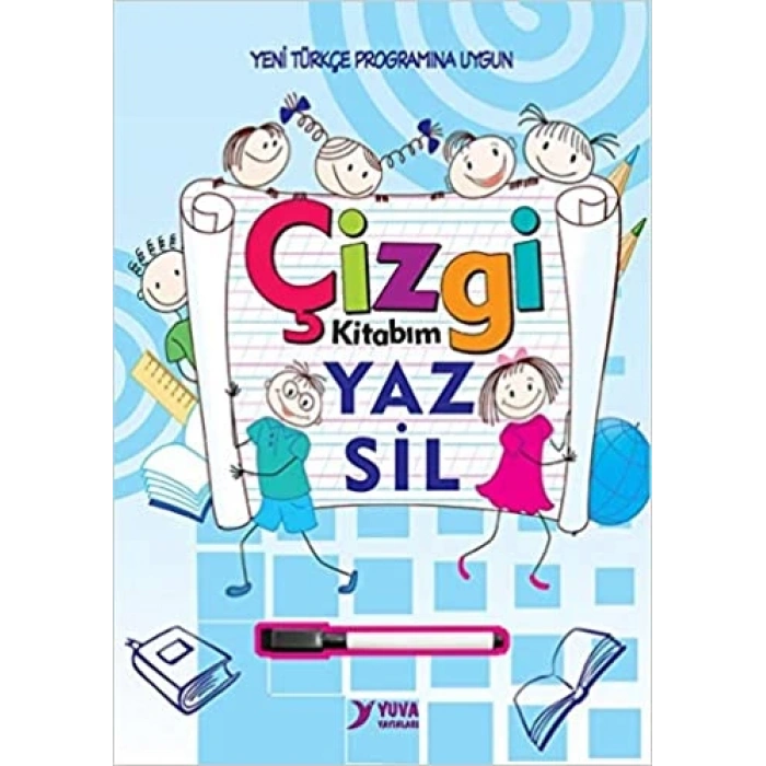 Çizgi Kitabım Yaz Sil - Yuva Yayınları