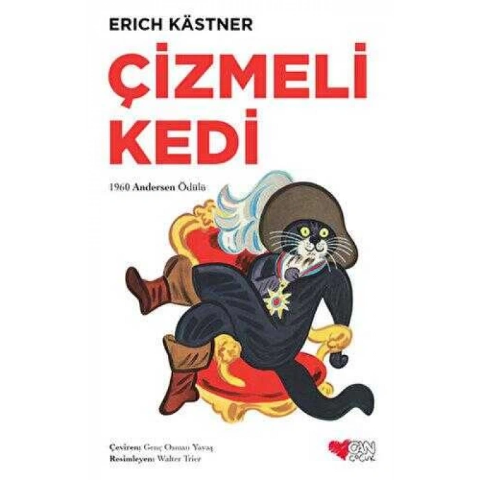 Çizmeli Kedi - Erich Kastner - Can Çocuk Yayınları