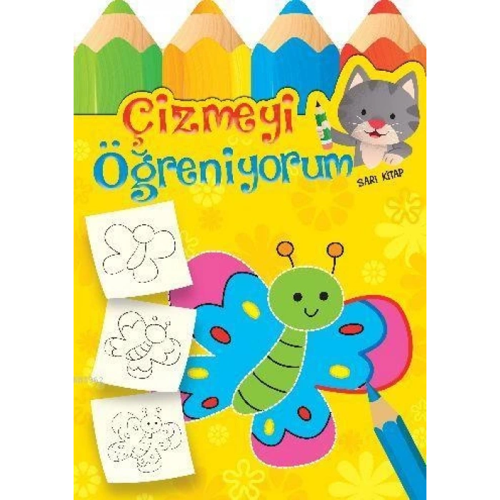 Çizmeyi Öğreniyorum Sarı Kitap - Parıltı Yayınları