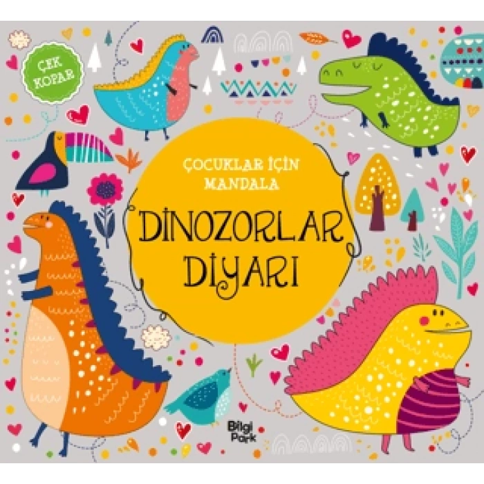 Çocuklar İçin Mandala - Dinozorlar Diyarı-Bilgi Park