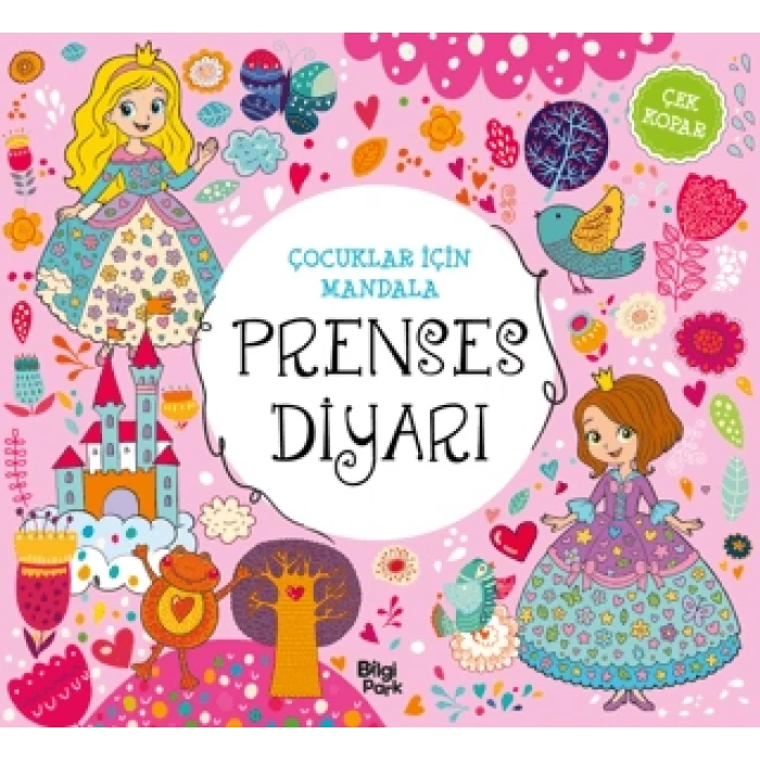 Çocuklar İçin Mandala - Prenses Diyarı-Bilgi Park