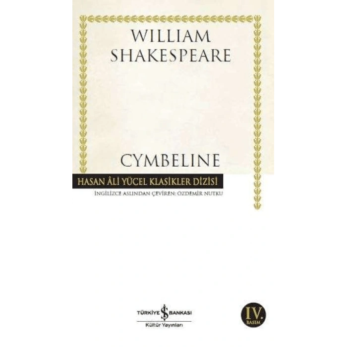 Cymbelıne (Karton Kapak) - William Shakespeare - İş Bankası Kültür Yayınları