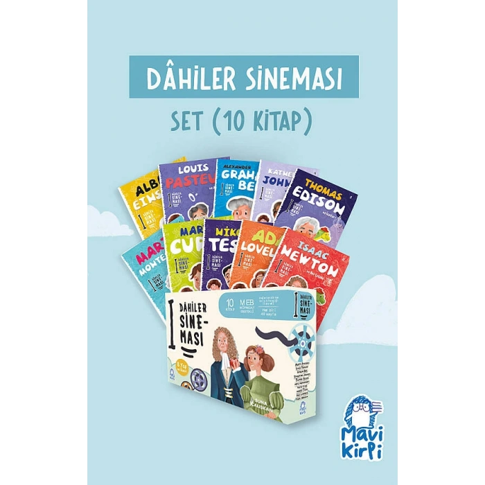 Dahiler Sineması 3.Sınıf Hikaye (10 Kitap) - Pervin Atamert - Mavi Kirpi Yayınları
